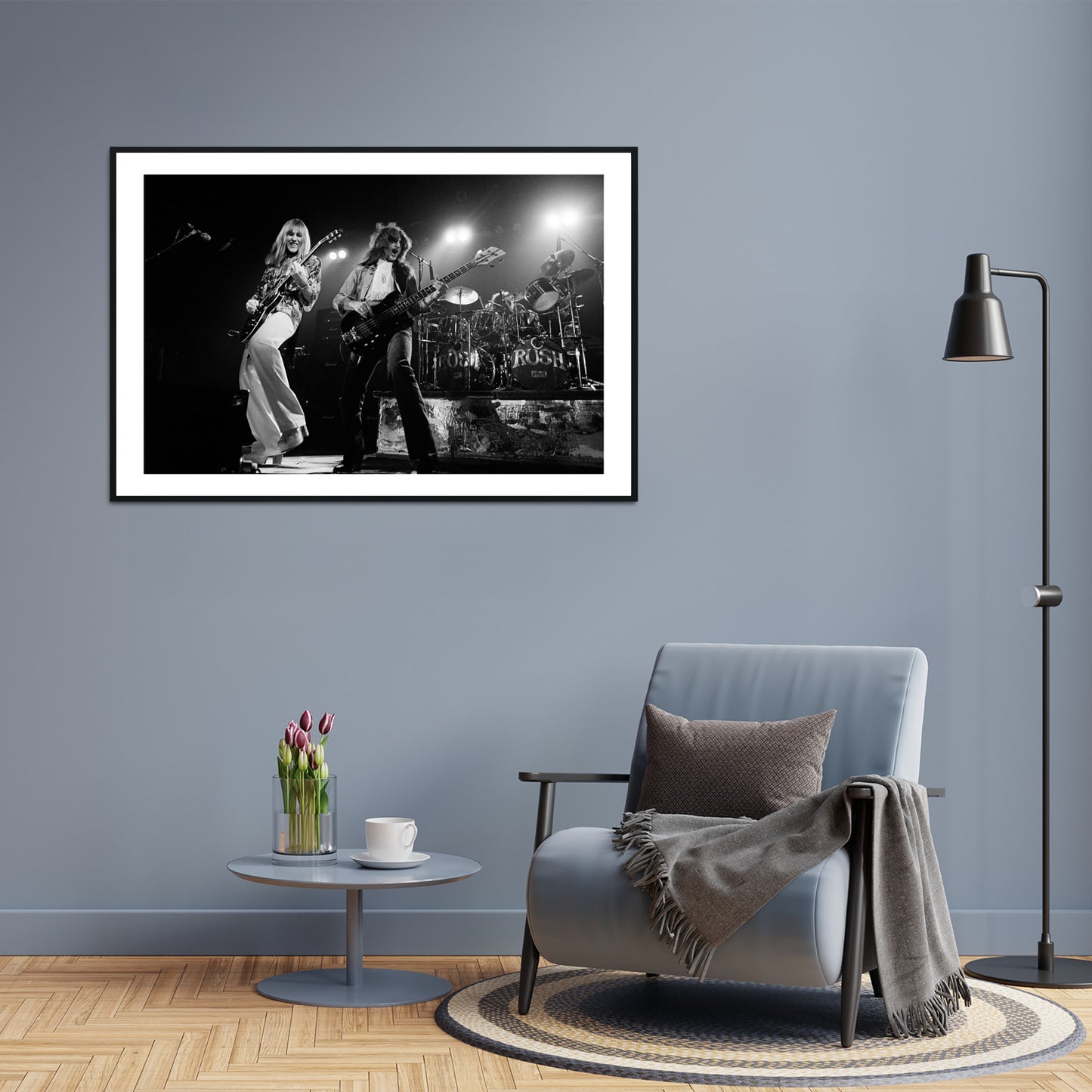 Alex Lifeson and Geddy Lee, Photography Print