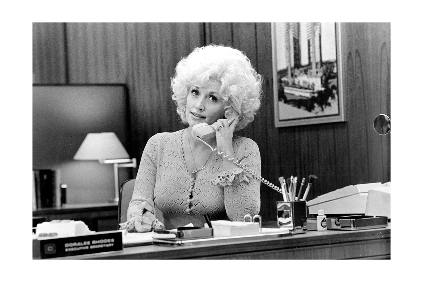 Dolly Parton Doralee Rhodes 9 to 5 Vintage Movie Poster Print Poster |