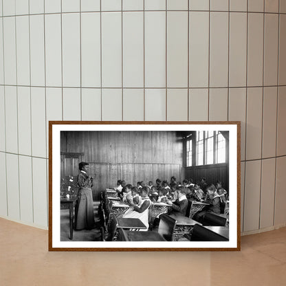 African American student photos, Black Students and Teachers, Black Art Photography, Virginia, Black Girls and Boys at School, 1899-1900