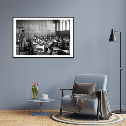 African American student photos, Black Students and Teachers, Black Art Photography, Virginia, Black Girls and Boys at School, 1899-1900