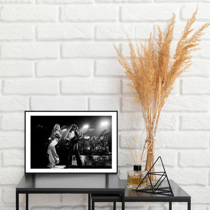 Alex Lifeson and Geddy Lee, Photography Print