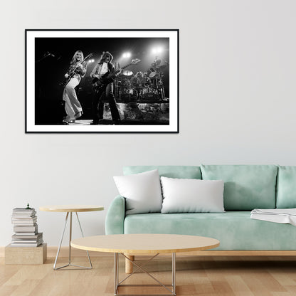 Alex Lifeson and Geddy Lee, Photography Print