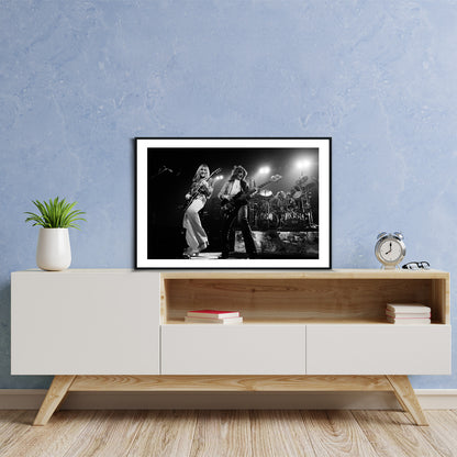 Alex Lifeson and Geddy Lee, Photography Print