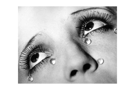 Dramatic Black and White Surrealist Eye Photography Print Poster