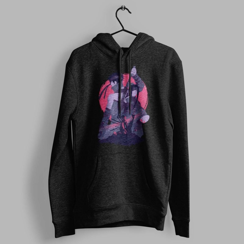 Zabuza Momochi and Haku Black Naruto Anime Hoodie