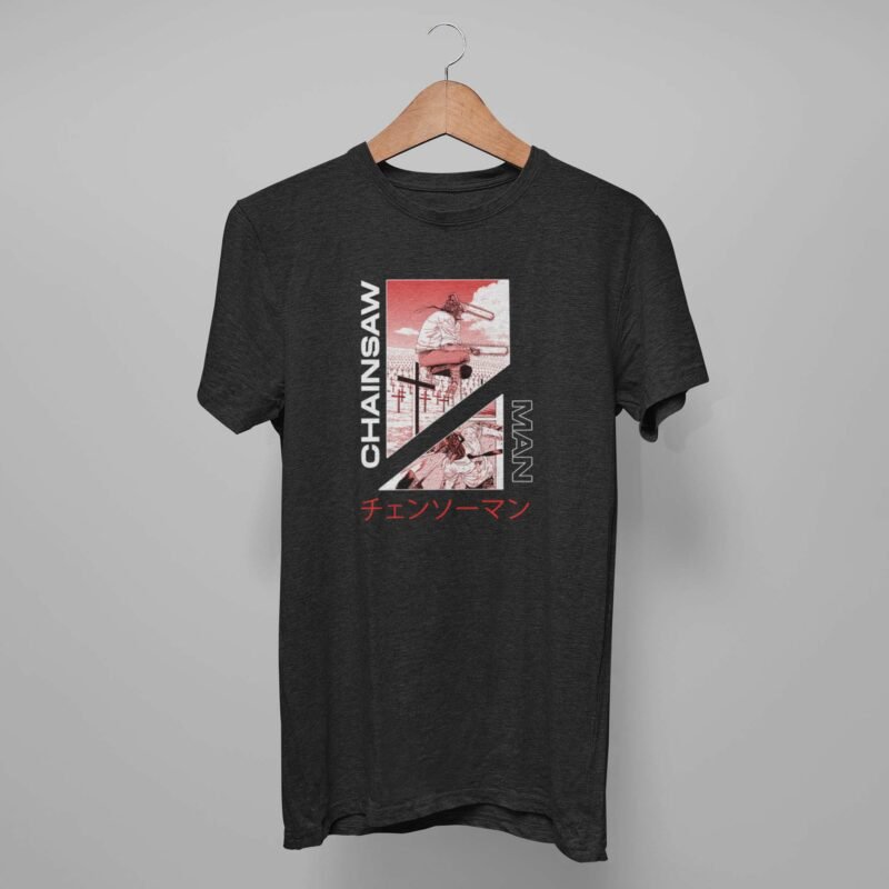 black Chainsaw Man Transformation Classic t-shirt