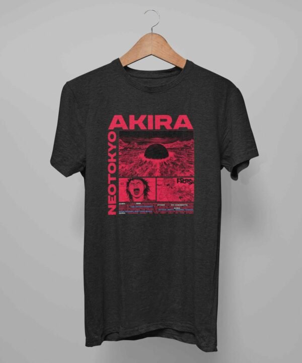Vintage Rare Akira Shirt 1988 Size Medium Black 80s Anime  eBay