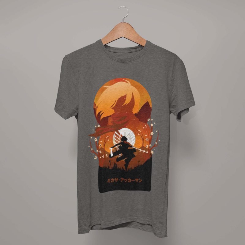 Eren Yeager Red - AOT - Attack on Titan T-Shirt
