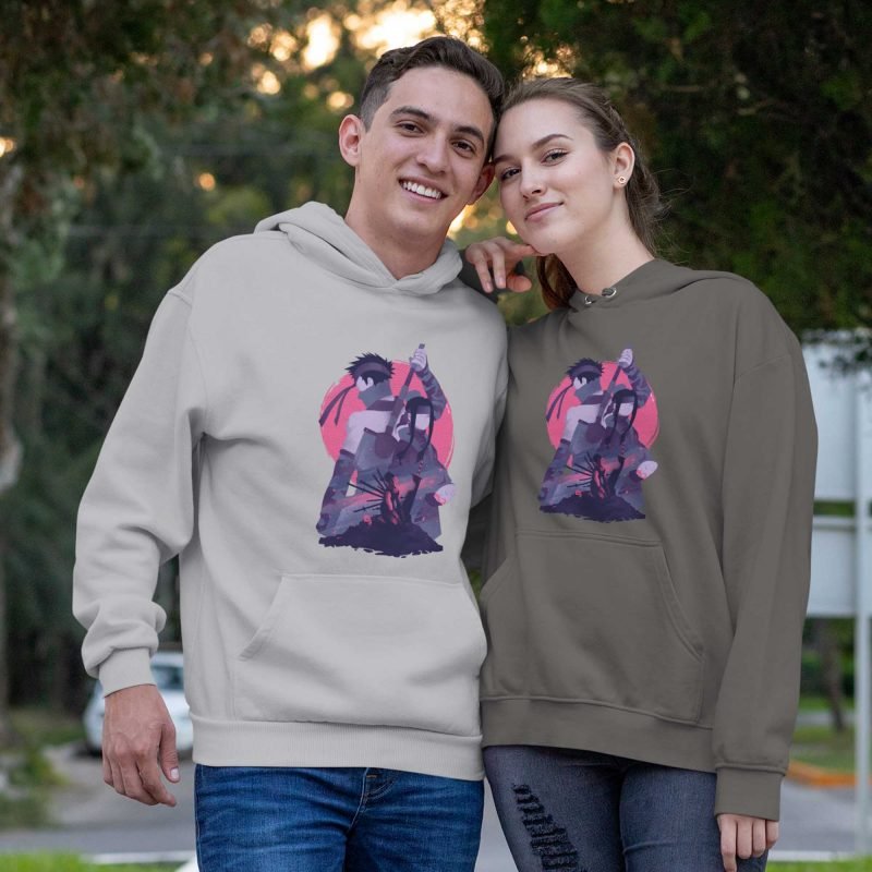 Zabuza Momochi and Haku Couple Naruto Anime Hoodie