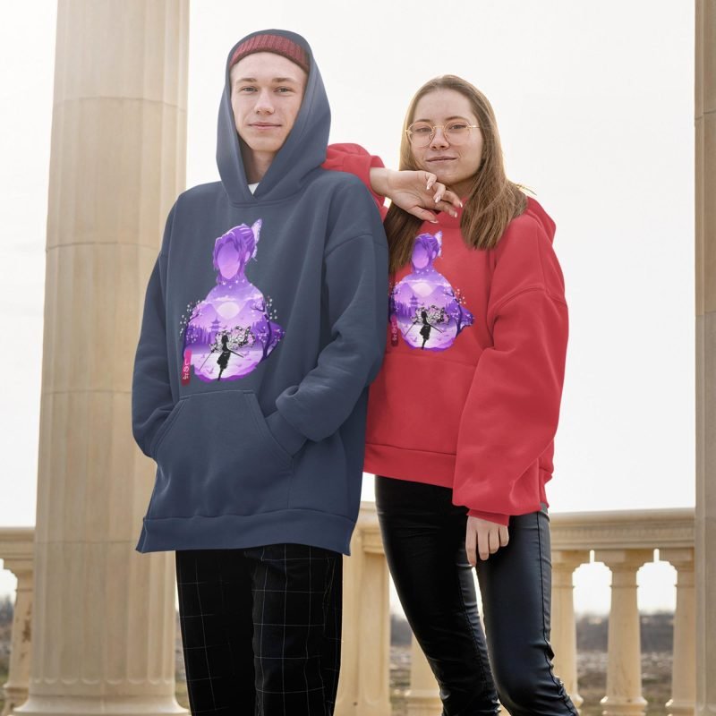 Shinobu Kocho couple Demon Slayer Anime Hoodies