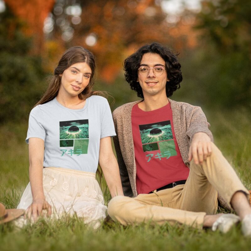 Akira Inspired couple Akira Anime T-Shirts