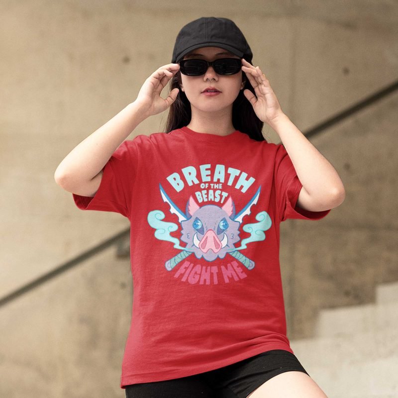 Insouke Hashibira female Demon Slayer Anime T-Shirts