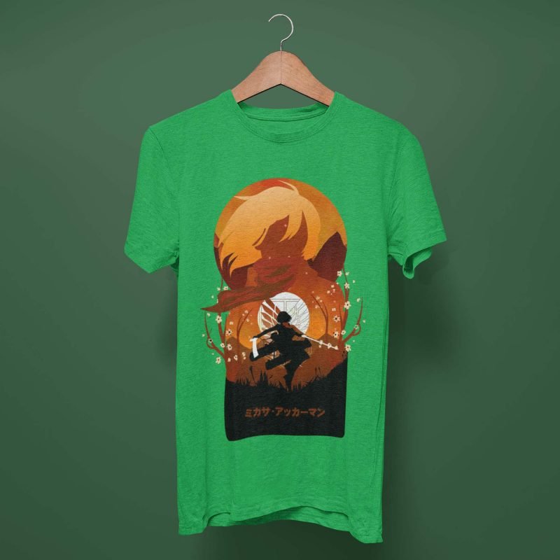 Eren Yeager Red - AOT - Attack on Titan T-Shirt