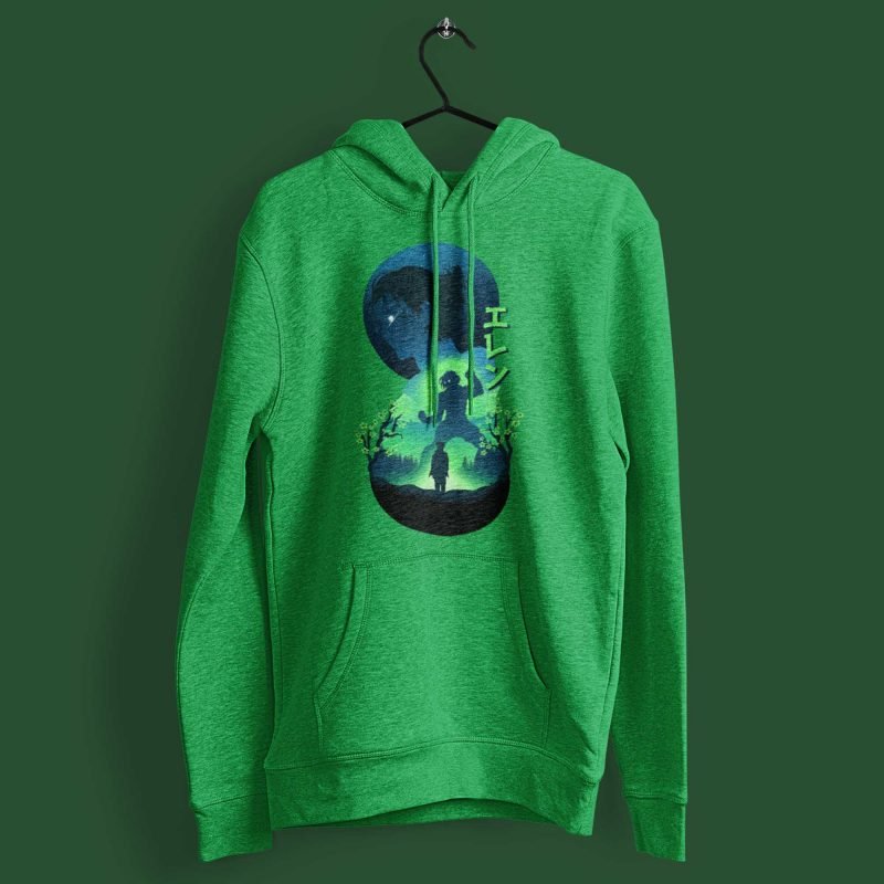 Levi Ackerman Green Attack on Titan hoodies