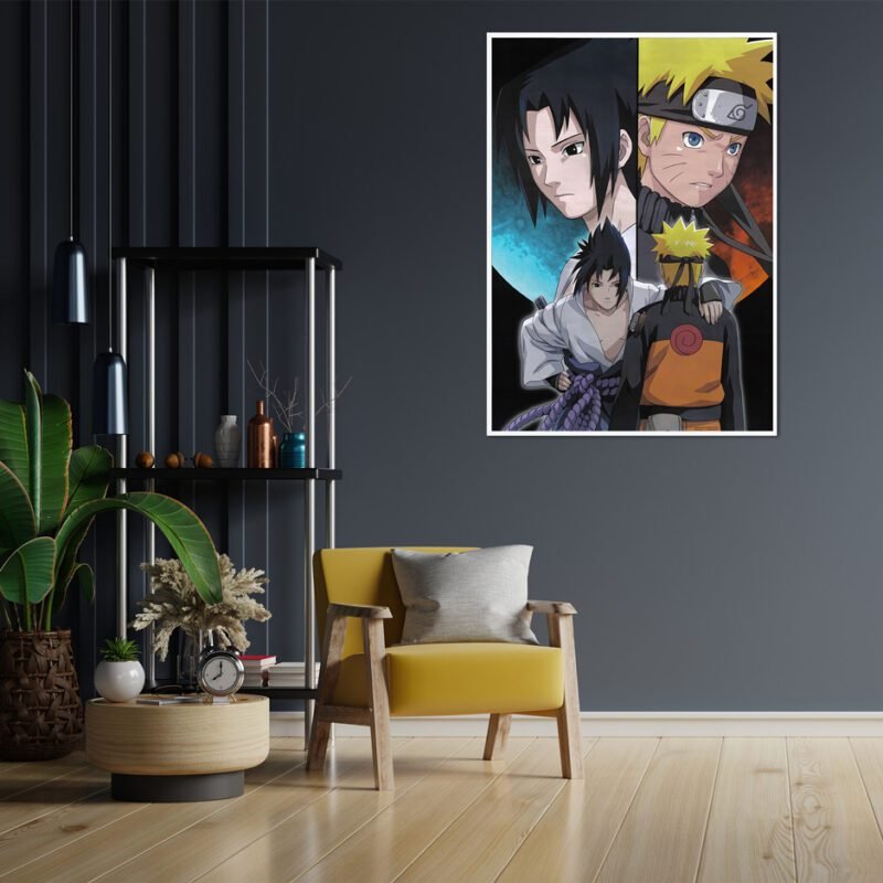 Sasuke Uchiha Naruto Anime hanging Poster