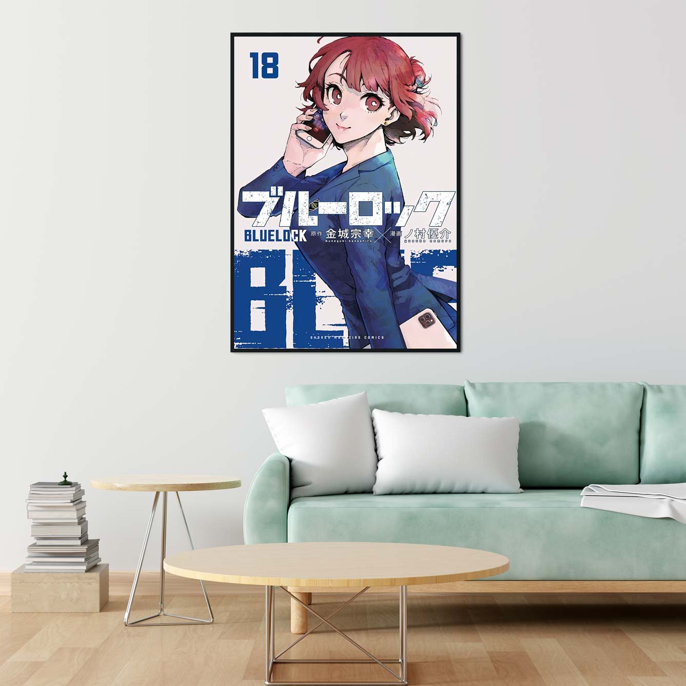 MiodiyaArt Blue Lock Poster 8 Pcs 16.5 x 11.5 inch Anime Wall Decor Anime  Merch Art Prints HD Posters for Fans