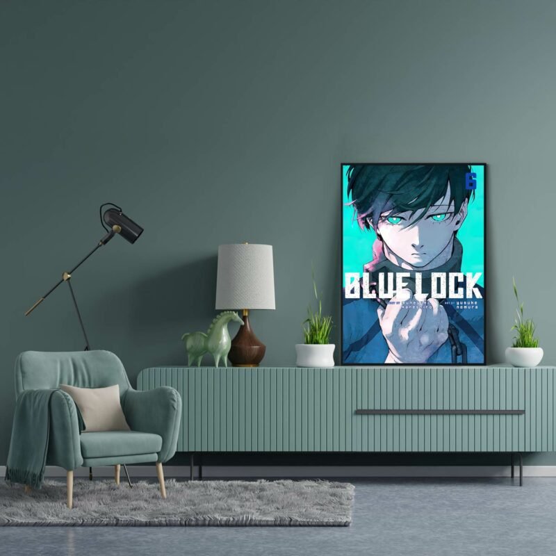 Blue Lock Manga Vol. 6 Anime hanging Poster