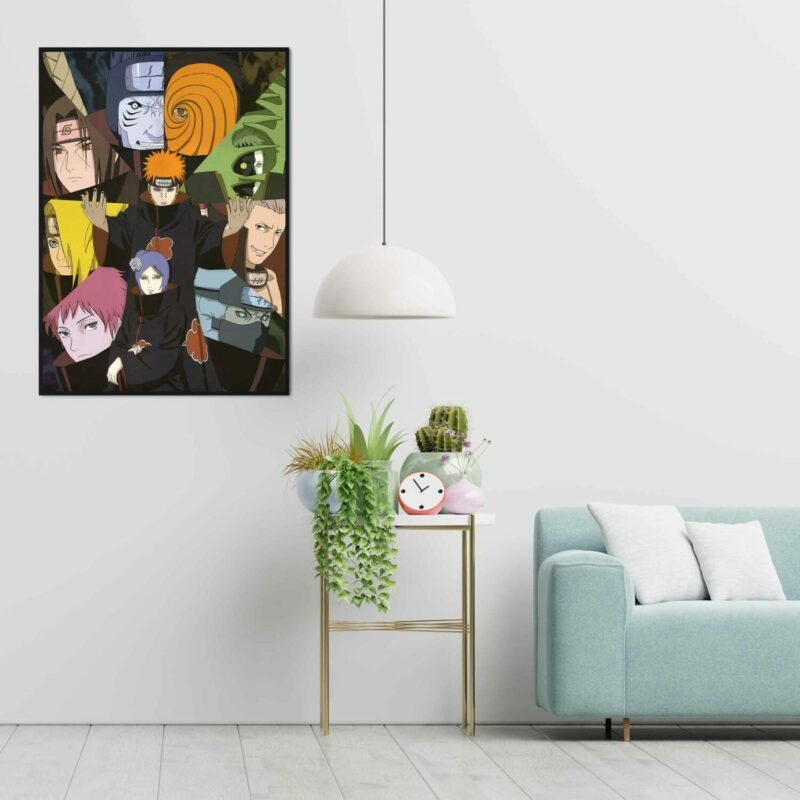Naruto Team Anime hanging Poster