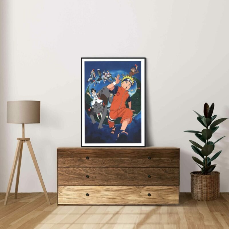 Guardians of the Crescent Moon Kingdom Naruto Anime hanging Poster