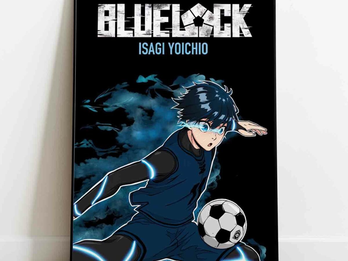 Isagi Yoichi Blue Lock Anime Poster - Merch Fuse