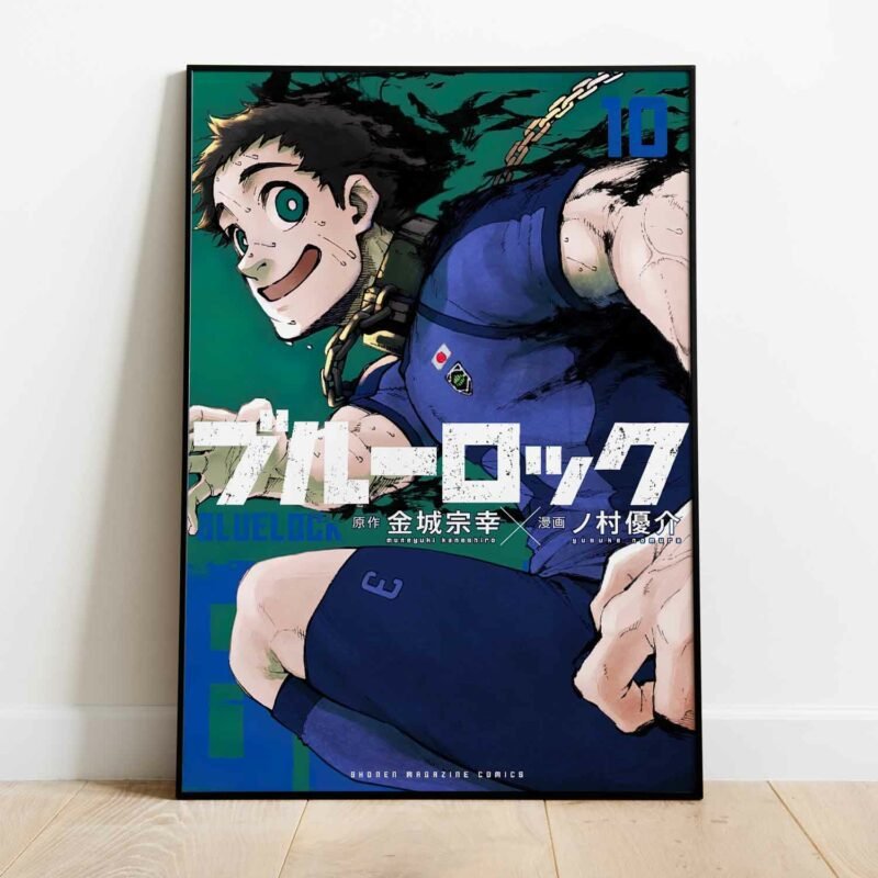 Blue Lock Manga Vol. 10 Anime Poster