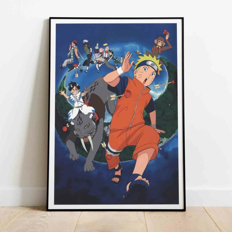 Guardians of the Crescent Moon Kingdom Naruto Anime Poster