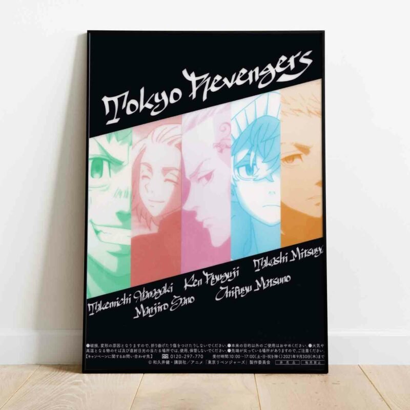 Kanto Manji Gang Tokyo Revengers Anime Poster
