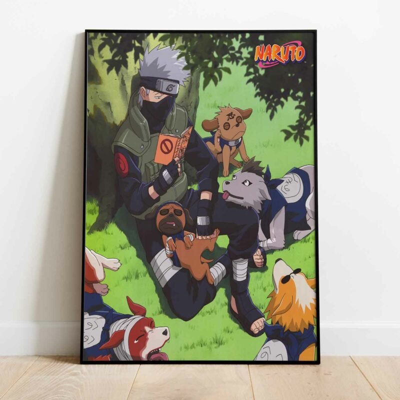 Kakashi Hatake Naruto Anime Poster