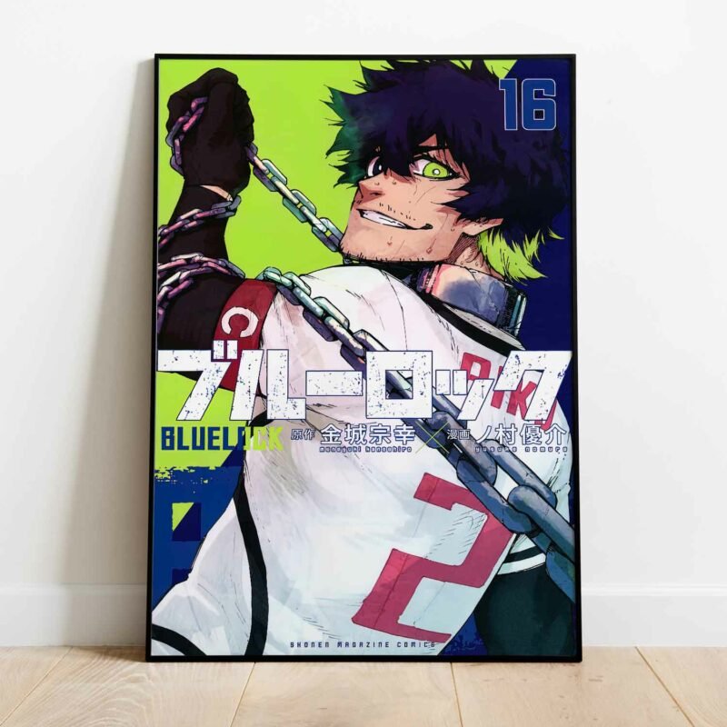 Blue Lock Manga Vol 16 Anime Poster