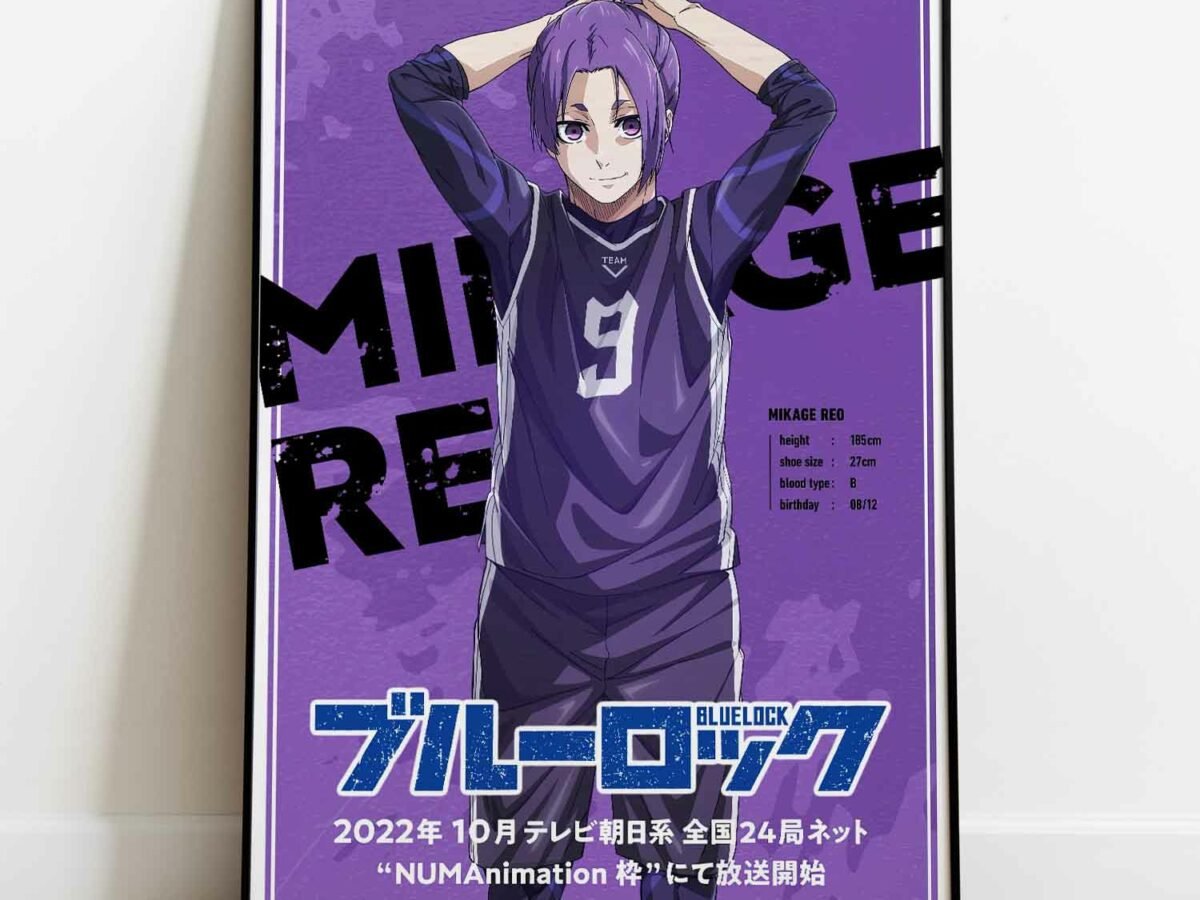 Blue Lock Posters - Blue Lock Reo Mikage Poster RB0512