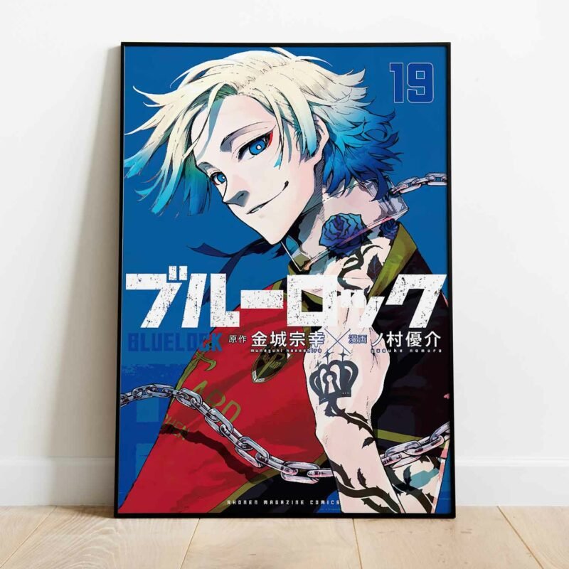 Blue Lock Manga Vol. 19 Anime Poster
