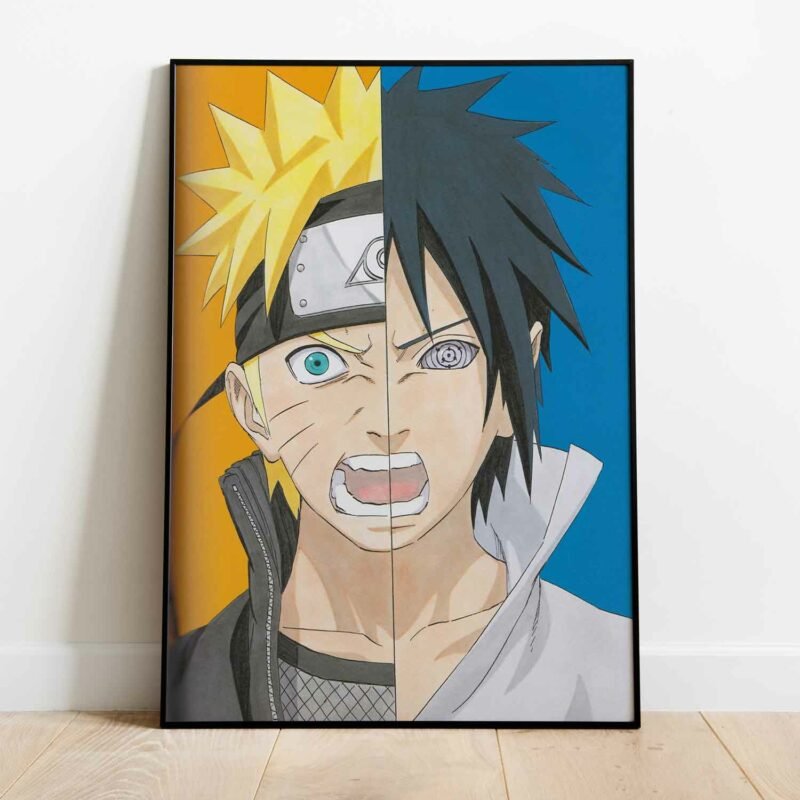Naruto Uchiha Sasuke Naruto Anime Poster