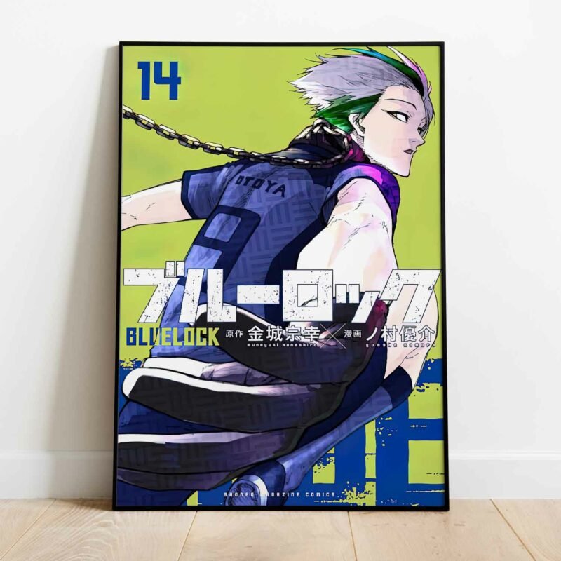 Blue Lock Manga Vol. 14 Anime Poster