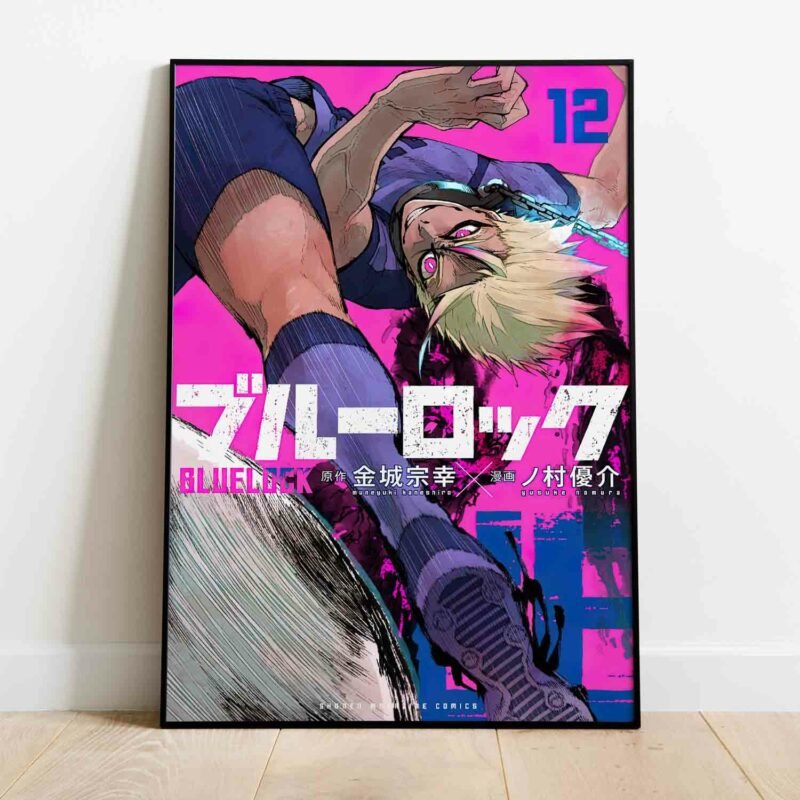 Blue Lock Manga Vol. 12 Anime Poster