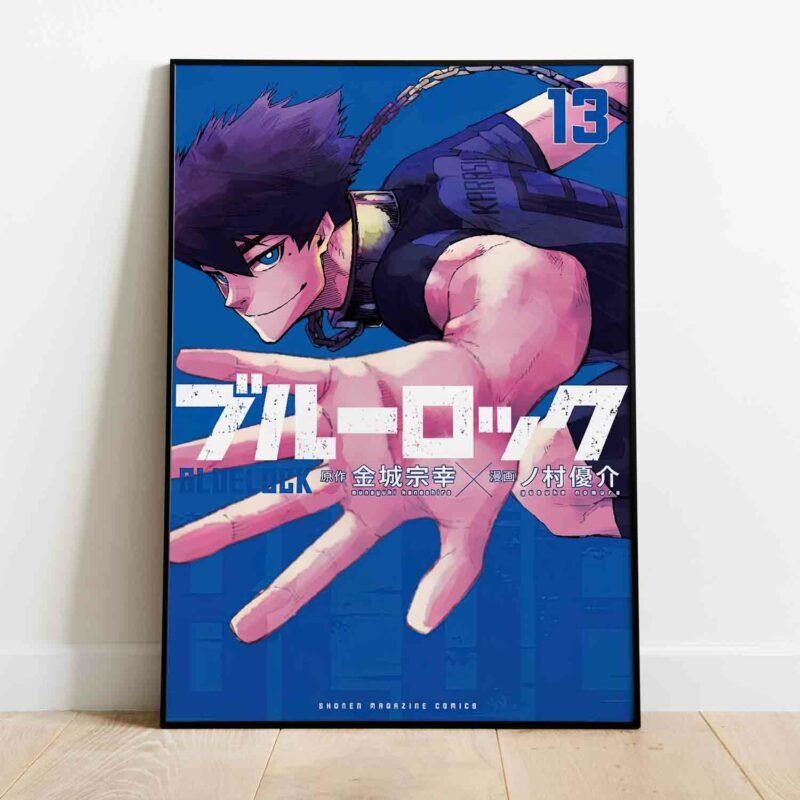 Blue Lock Manga Vol. 13 Anime Poster