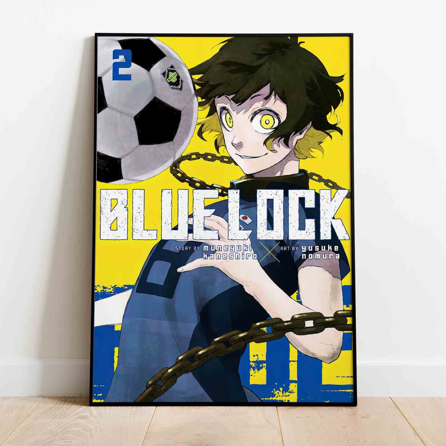 scaly-bison352: Man with black hair, blue eyes, anime Blue lock