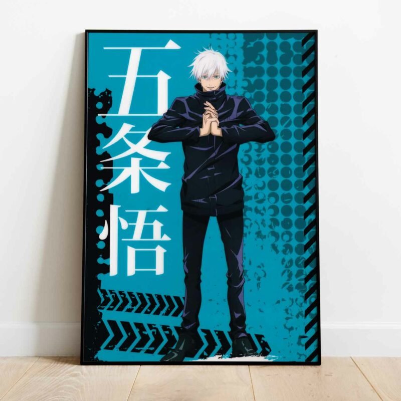 Satoru Jujutsu Kaisen Anime Poster
