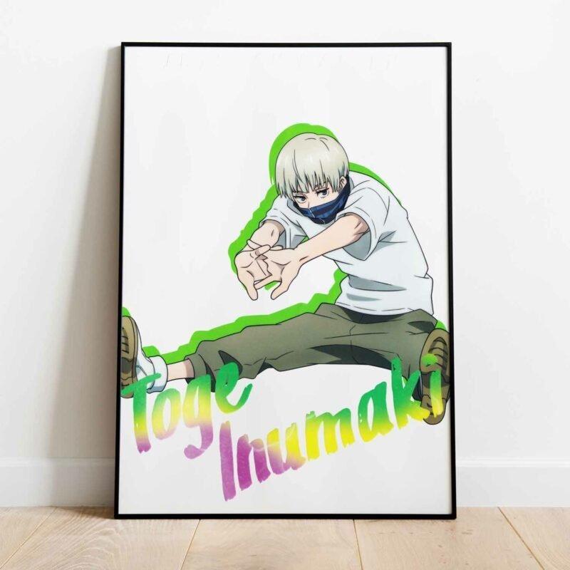 Toge Inumaki Jujutsu Kaisen Anime Poster