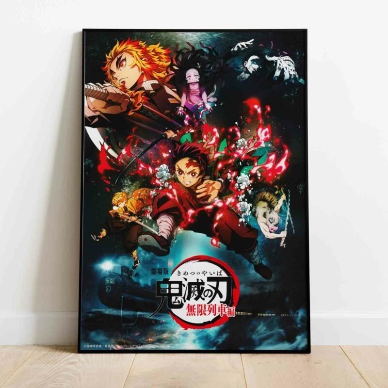 Mugen Train Anime Demon Slayer Anime Poster