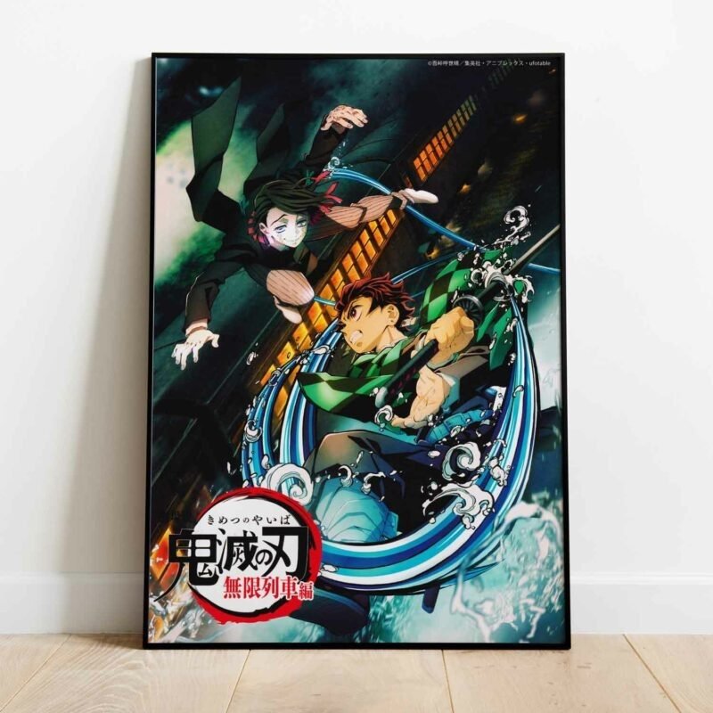 Anime Mugen Train Demon Slayer Anime Poster
