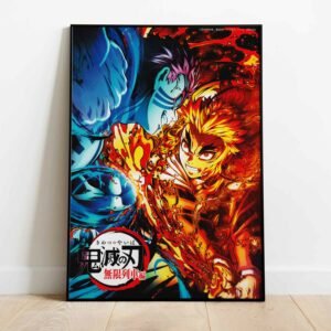 Demon Slayer Anime Poster  Anime canvas, Anime cover photo