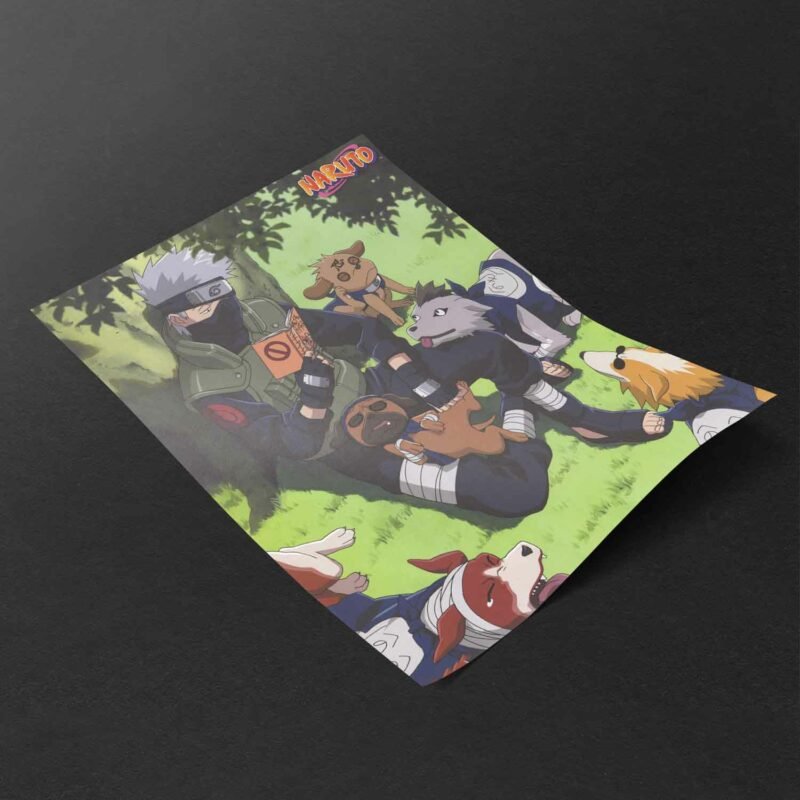 Kakashi HatakKakashi Hatake Anime Postere Naruto Anime Poster