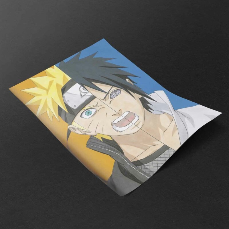 Naruto Uchiha Sasuke Anime Poster