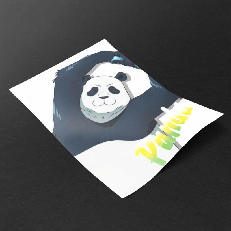 Panda Anime Poster