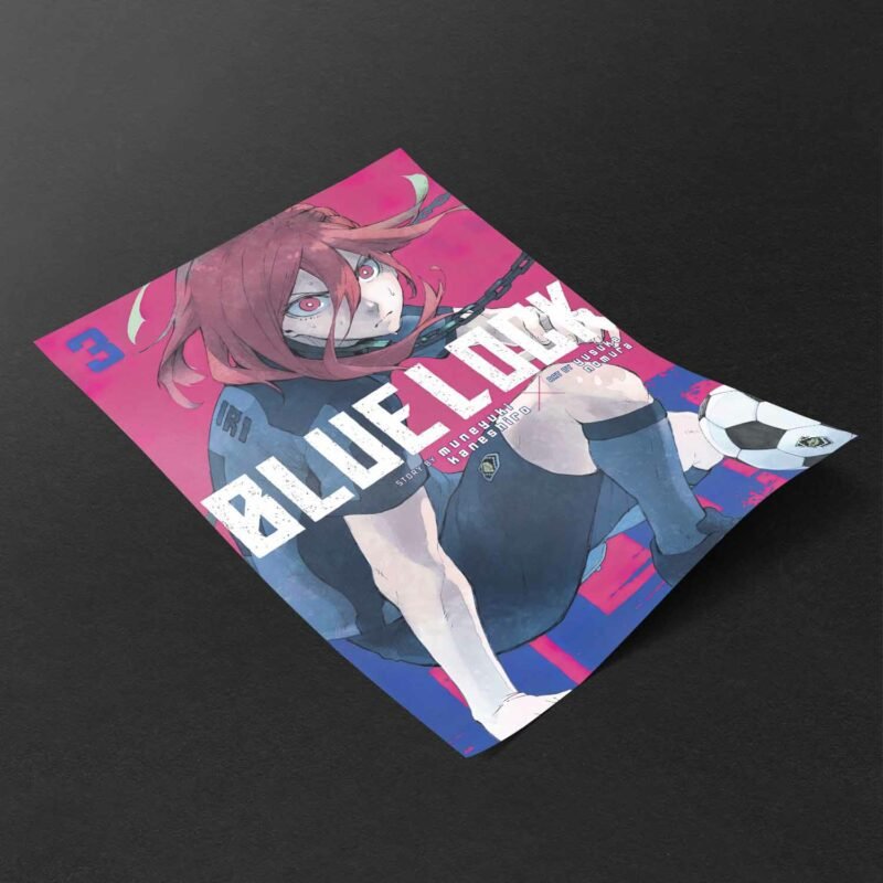 Blue Lock Manga Vol. 3 Poster