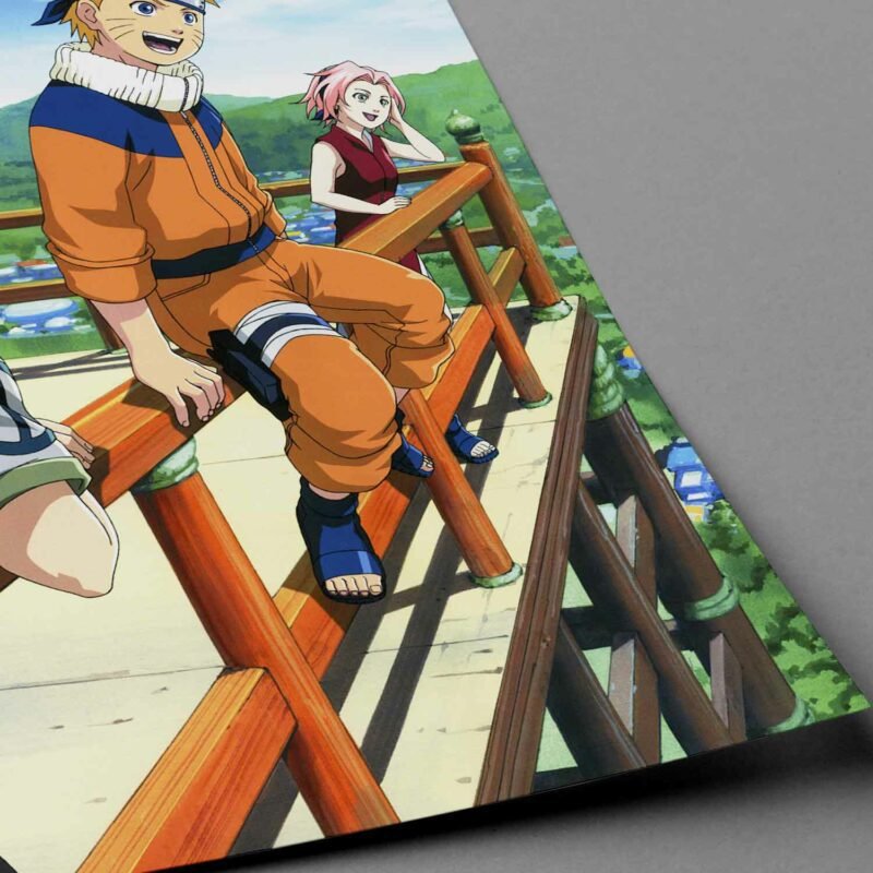 Sakura Haruno, Shikamaru Nara Naruto Anime closeup Poster