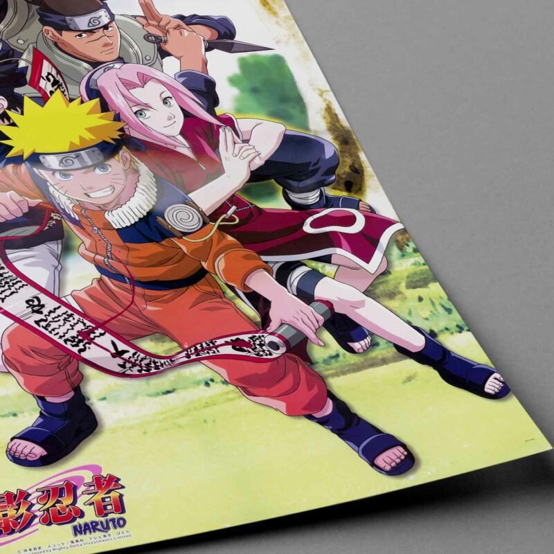 Team 7 Naruto Anime closeupPoster