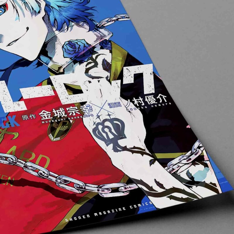 Blue Lock Manga Vol. 19 Anime closeup Poster