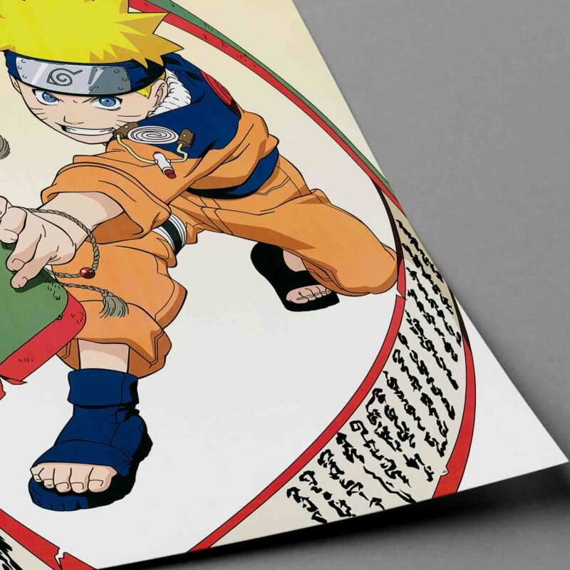 Naruto Season 1 Poster Naruto Anime closeup Poster