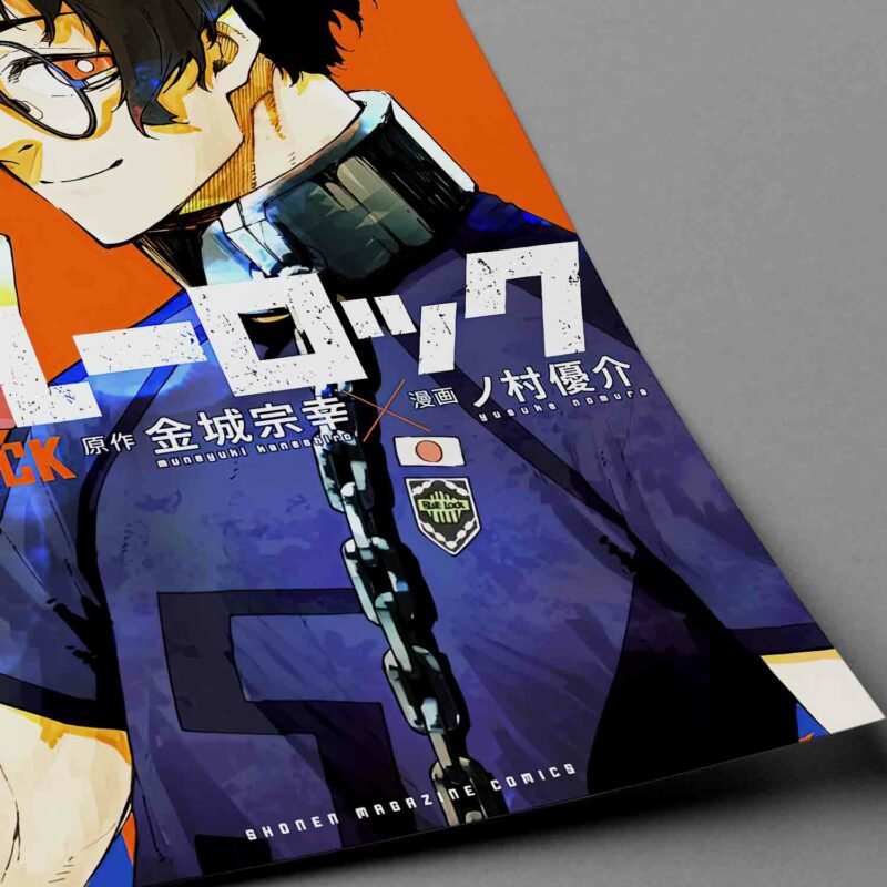 Blue Lock Manga Vol. 15 Anime closeup Poster